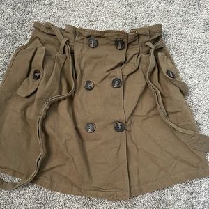 Olive Green Skirt